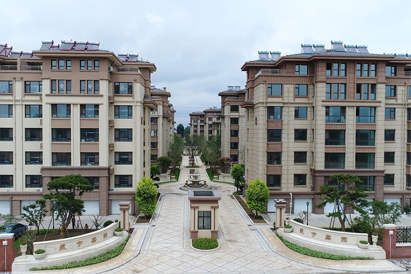 The second-phase commercial housing and the third-phase staff apartment of Xingyu Jiayuan were officially put into use.